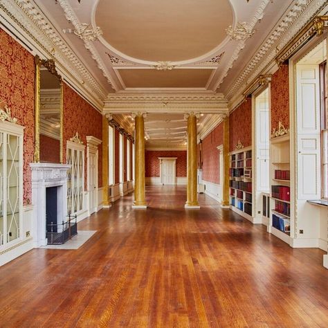 Visit |Wentworth Woodhouse: One of England's Most Spectacular Facades | Historic Houses Wentworth Woodhouse Interior, House In England, Wentworth Woodhouse, Sheffield Hallam University, State Room, Hope Valley, Historic Houses, South Yorkshire, Country Houses