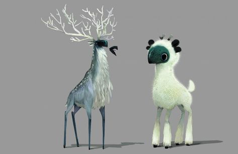 Mune Guardian Of The Moon Concept Art, Remi Salmon, Mune Fanart, Mune Movie, Mune Guardian Of The Moon, Guardian Of The Moon, Creature Concept, Illustration Character Design, Moon Art