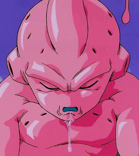 Buu Wallpaper Dbz, Majin Buu Aesthetic, Super Buu Wallpaper, Kid Buu Art, Kid Buu Pfp, Majin Buu Icon, Majin Buu Wallpapers, Kid Buu Manga, Buu Wallpapers