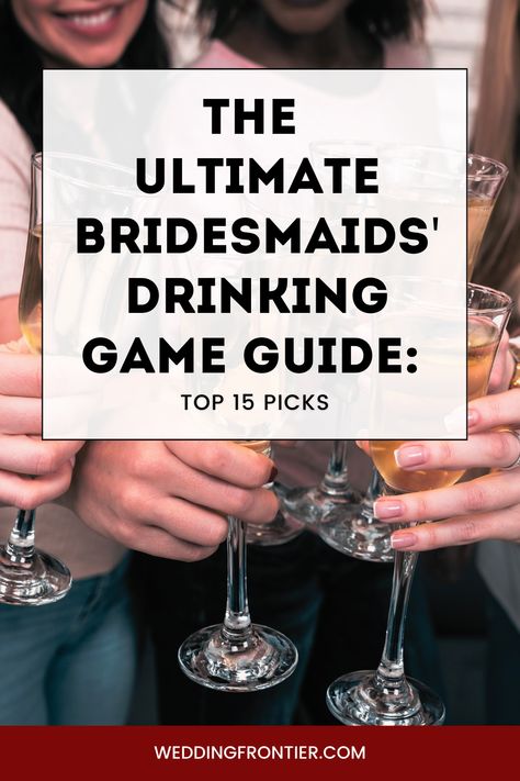 Elevate the bridesmaid festivities with a touch of playful competition! Discover 15 drinking games designed for laughter, bonding, and unforgettable memories. Remember, always celebrate responsibly! #BridesmaidGames #SipAndPlay #PartyHighlights #DrinkingGames Bridesmaid Games, Team Bonding Activities, Fun Outdoor Activities, Team Bonding, Newly Wed, Icebreakers, Drinking Game, Bonding Activities, Ice Breakers