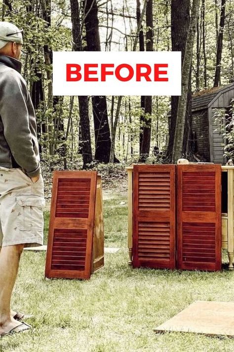 It's time to get outside so check out this DIY BBQ station for your backyard or patio. This repurposed dresser gets a new life with a diy bbq island on a budget. #diy #grillstation #bbqstation Diy Bbq Station, Diy Bbq Island, Diy Vanity Lights, Bbq Station, Outdoor Grill Station, Paint Stir Sticks, Repurposed Dresser, Diy Stool, Stencils Tutorials