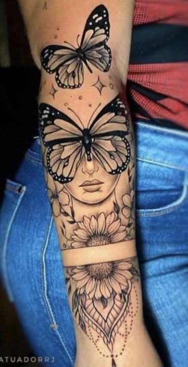 Female Tattoo Designs, Tattoos Forearm, Half Sleeve Tattoos Forearm, Women Half Sleeve, Half Sleeve Tattoos, Pretty Hand Tattoos, Forarm Tattoos, Tattoos For Women Half Sleeve, Forearm Tattoo Women