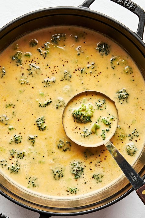 Brocolli Cheddar Soup Recipes, Cheddar Soup Recipe, Broccoli Cheddar Soup Recipe, Creamy Pasta Dishes, Soups Stews Chilis, Broccoli Cheese Soup, Cheddar Soup, One Pot Dinners, Broccoli Cheddar Soup