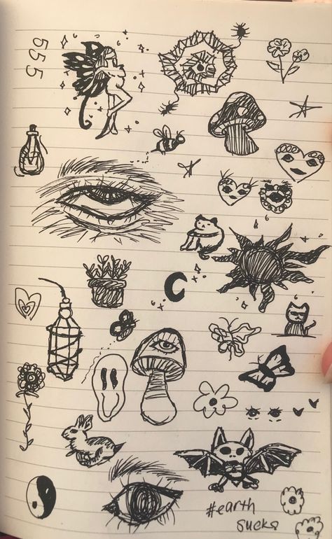 Maxine Mayfield, Arte Grunge, Graffiti Doodles, Indie Drawings, Sketchbook Drawings, Indie Art, Grunge Art, Sketchbook Art Journal, Easy Doodles Drawings