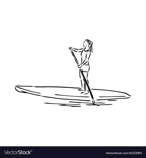 We will build a perfect, everlasting logo for your brand ! Paddle Boarding Drawing, Paddle Boarding Tattoo Ideas, Paddle Board Tattoo Ideas, Paddle Board Drawing, Paddle Board Tattoo, Ski Drawing, Fitness Illustration, Delicate Tattoos For Women, Lake Quotes