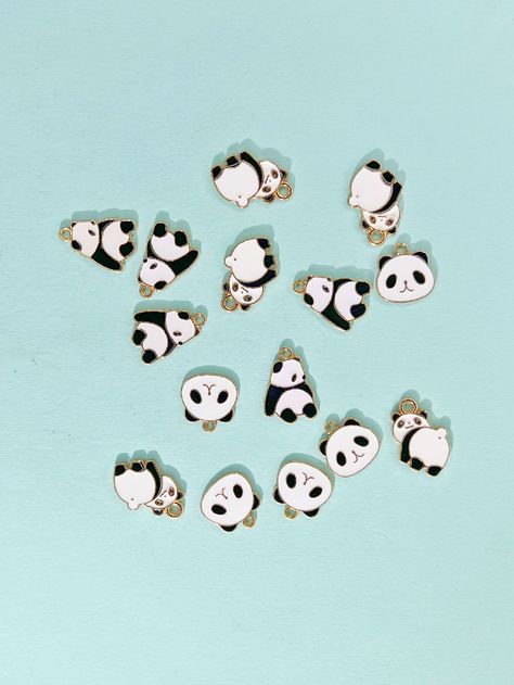 Cheap Cute Animal Design Jewelry, Panda Bear Coin Ring, Bear Design Pendant Jewelry Gift, Panda Accessories, Panda Outfit, Panda Jewelry, Panda Pendant, Panda Necklace, Cartoon Panda