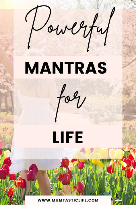 42 Mantras for living a big, bold and joyful life. Mantra For Manifestation, Daily Mantra Mindfulness, Mantra For Self Love, Mantras For 2024, Family Mantra Ideas, Positive Mantras To Live By, Good Person Affirmations, Personal Mantra Quotes, 2025 Mantra Words