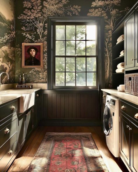 Mudroom Pantry Combo, Victorian Laundry, Cottage Laundry Room, Utility Room Designs, Laundy Room, Laundry Room/mud Room, Vintage Laundry Room, Willow House, Dream Laundry Room