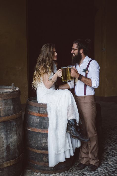 Cool Wedding Inspiration | Margherita Calati Photography | Bridal Musings Wedding Blog 46 Hipster Wedding, Brewery Wedding, Indie Wedding, Bridal Musings, Winter Wedding Dress, Wedding Photo Inspiration, Trendy Wedding, Wedding Pictures, Vintage Wedding