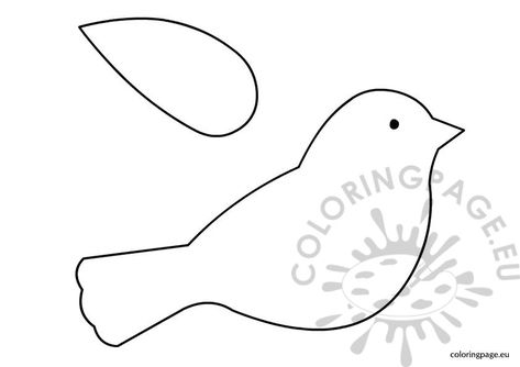 Bird outline template Bird Outline, Outline Template, Wedding Cards Handmade, Bird Wings, Printable Patterns, Birdy, Page Design, Coloring Page, Wordpress Theme