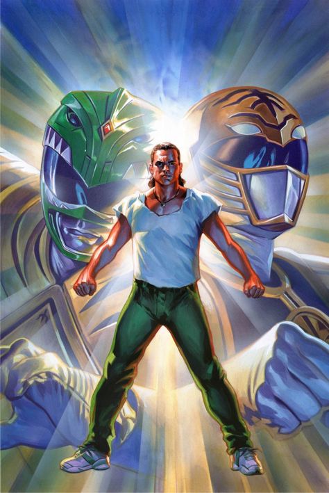 Tommy by Felipe Massafera Tommy Oliver Power Rangers, Green Power Ranger, Power Rangers Comic, Jason David Frank, Tommy Oliver, Power Rangers Fan Art, All Power Rangers, Boom Studios, Power Rangers Art