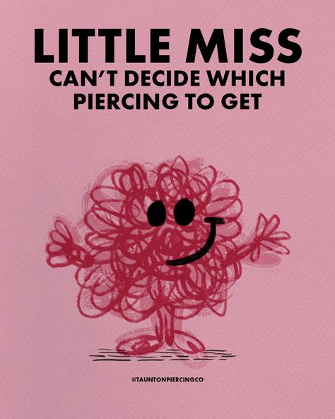 #piercings #piercingideas #piercingmemes #cutepiercings Piercing Captions, Cute Piercings, Little Miss, Durham, Body Jewelry, Over 50, Poster Design, Piercings, Tattoos