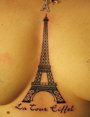 INK Small Paris Tattoo Ideas, Paris Tattoos For Women, Effiel Tower Tattoo, Paris Tattoo Ideas, Eiffel Tower Back Tattoo, Eiffel Tower Tattoo, Paris Tattoo, Cute Tats, S Tattoo