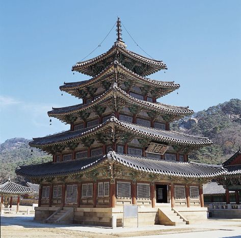 Korea Culture, Buddhist Pagoda, Korean Architecture, Pagoda Temple, Ancient Korea, Chinese Pagoda, Lotus Sutra, Korea Tourism, Buddhist Scriptures