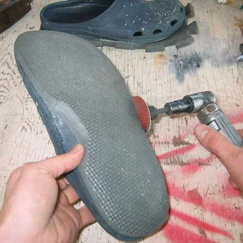 Resole Shoes : 9 Steps (with Pictures) - Instructables Refashioning Clothes, Make Your Own Shoes, Pretty Flats, Shoes Diy, Old Shoes, Foam Mats, Storing Paint, Shoe Repair, Googly Eyes