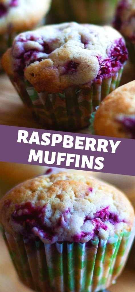 Small Batch Raspberry Muffins, Fruit Muffins Easy, Raspberry Cheesecake Muffins, Easy Raspberry Recipes, Red Raspberry Recipes, Raspberry Muffins Healthy, Raspberry Muffins Easy, Easy Raspberry Desserts, Raspberries Recipes