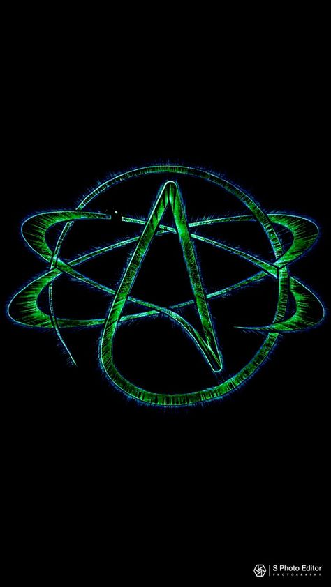 Atheism Wallpaper, Atheist Wallpaper, Cool Backgrounds Wallpapers, Backgrounds Wallpapers, Cool Backgrounds, Peace Symbol, Vision Board, Personal Style, Neon Signs