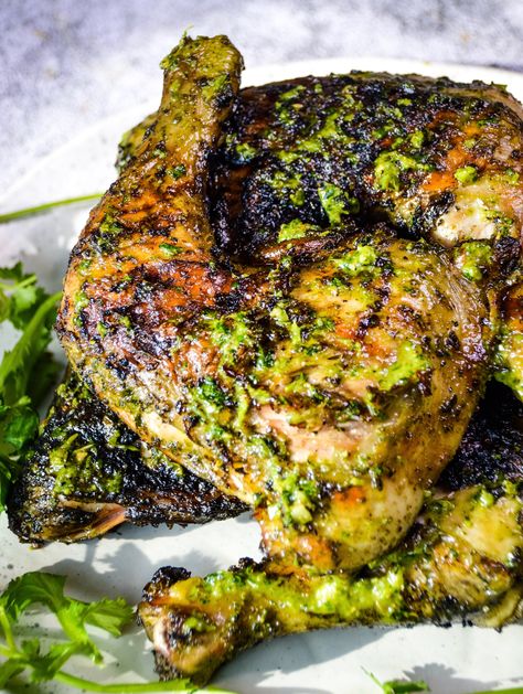 Cilantro Chimichurri Chicken | Kay's Clean Eats (Delicious!) Cilantro Chimichurri, Chutney Chicken, Chimichurri Chicken, New Year Friends, Happy New Year Friends, Clean Eating For Beginners, Easy Chicken Curry, Curry Chicken Recipes, Lime Chicken