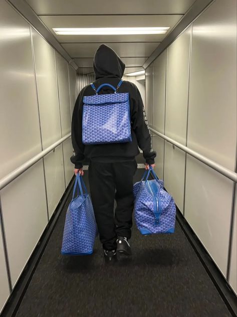 Goyard Bag Aesthetic, Goyard Men, Goyard Tote, Drip Outfit Men, Goyard Bag, Future Lifestyle, Outfits Spring, Bags Aesthetic, Lv Handbags