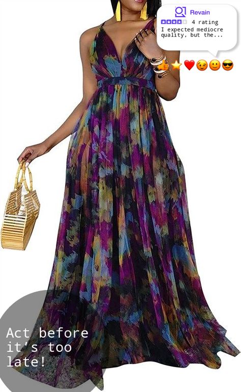 Solid Sundress Length Cocktail Ruffle | 6 User Reviews Dress Backless Long, Cocktail Beach, Morning Dress, Backless Long Dress, Sun Dresses, Dress Backless, Bohemian Maxi Dress, Floral Print Maxi Dress, Chiffon Maxi