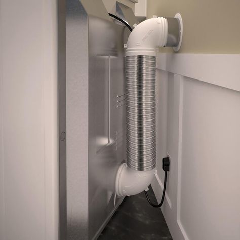 Dryer Vent Box, Dryer Vent Installation, Dryer Outlet, Dryer Duct, Laundry Sorting, Wall Vents, Dryer Vent, Modern Laundry Rooms, Dream Laundry Room