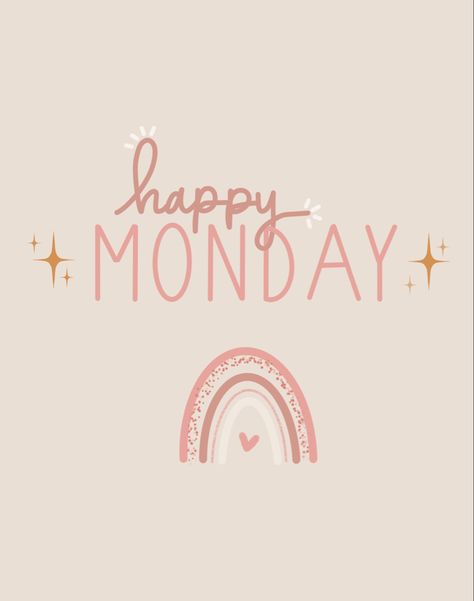 #ipad #lettering #cute #procreate #aesthetic #newpost #smallbusinessowner #stickers #viral #tiktok #vsco # Monday Wallpaper Aesthetic, Happy Day Aesthetic, Monday Positivity, Stalogy Planner, Monday Aesthetic, Good Morning Aesthetic, Procreate Aesthetic, Happy Monday Quotes, Happy Day Quotes