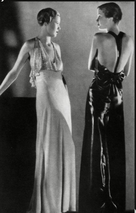 1930s Formal Dress, 1930s Poster, 30s Dresses, 1930's Dresses, Vintage Fashion 1930s, 1930 Fashion, 1930's Fashion, Vintage Slip Dress, 30s Fashion