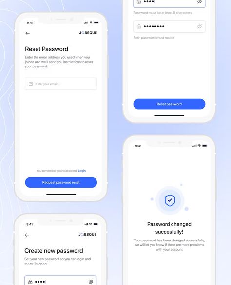 Reset Password Mobile App UI Template FIG, SKETCH, XD Reset Password Ui Design, Forgot Password Ui Mobile App, Forget Password Ui Design, Forgot Password Ui, Mobile App Design Templates, Fig Sketch, Wallet Ideas, Ux Kits, Mobile Ux