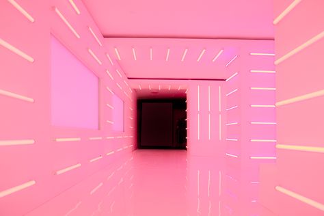 SAKS FIFTH AVENUE on Behance Dance Studio Design, Deco Rose, Pink Room, Everything Pink, Light Installation, Making Room, Experiential, Interactive Design, Van Life