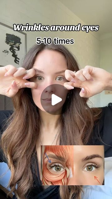 Face Massage Anti Aging, Obličejové Masky, Hooded Eye Makeup Tutorial, Facial Massage Routine, Green Tea Face, Face Yoga Facial Exercises, Face Yoga Exercises, Slimmer Face, Facial Yoga