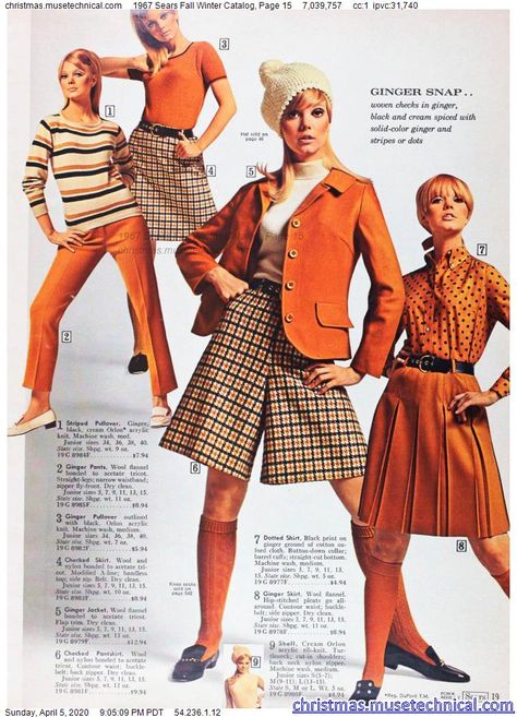 1967 Sears Fall Winter Catalog, Page 15 - Christmas Catalogs & Holiday Wishbooks 1960s Culture, Early 60s Fashion, Late 60s Fashion, 1960s Fashion Women, 60’s Fashion, 1960 Fashion, 70s Clothing, Sears Catalog, 60s 70s Fashion