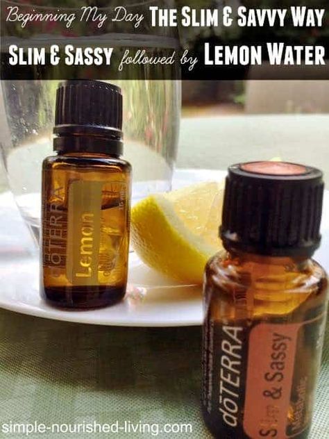 Letting Go of Weight with Essential Oils Doterra Slim And Sassy, Slim And Sassy, Diy Household Cleaners, Chemical Free Living, Doterra Oils, Dishwasher Detergent, Lemon Water, Natural Essential Oils, Weight Management