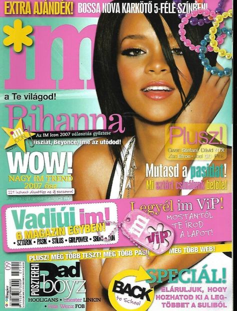 Monster High Magazine Cover, Beyonce Magazine Cover 2000s, 2010s Magazine Covers, Tiger Beat Magazine 2000s, Rhianna 2000’s, Rihanna Magazine Cover, 2000s Magazine Covers, Y2k Magazine Cover, Yearbook Collage