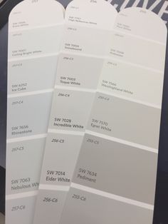 Sherwin Williams Eider White Sochi White Sherwin Williams, Sherwin Williams Eider White, Eider White Sherwin Williams, Home Office Paint Colors, Home Office Paint, Paint Colors Sherwin Williams, Eider White, Interior Paint Colors For Living Room, Paint Pallets