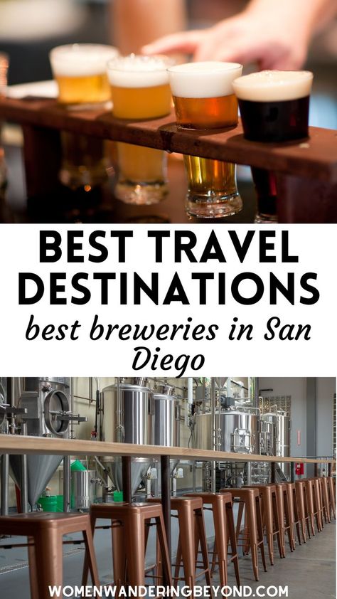 Best Bars In San Diego, San Diego Wineries, Places To Eat San Diego, Best Restaurants In San Diego, San Diego Breweries, Sea World San Diego Tips, San Diego Vacation, Sour Beer, Visit San Diego