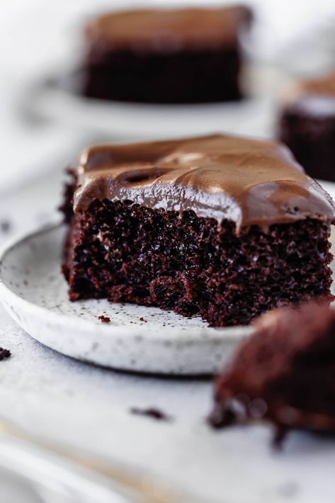 A chocolate cake made totally from scratch! Oh and there's mayo in it to make it extra moist and delicious! #recipe #cake #chocolate #mayonnaise #cream cheese Coconut Flour Chocolate Cake, Coconut Ganache, Ooey Gooey Cake, Vegan Chocolate Ganache, Cake Recipes For Beginners, Super Moist Chocolate Cake, Mayonnaise Cake, Bojon Gourmet, Gooey Cake