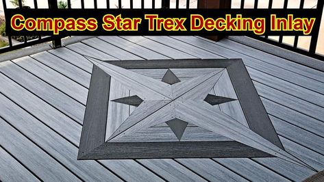 Lake House Deck, Deck Patterns, Compass Star, Deck Remodel, Marble Flooring Design, Deck Pictures, Porch Remodel, Patio Deck Designs, Composite Deck