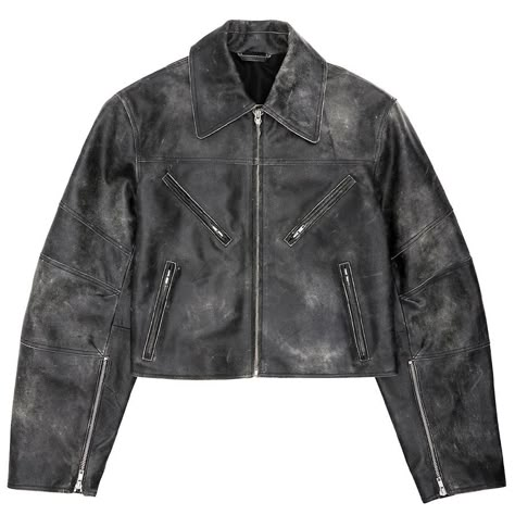 Secrets to Buying—and Styling—the Best Distressed Leather Jacket - WSJ Book Closet, Solarpunk Fashion, Unique Leather Jacket, Leather Jacket Details, Sewing Men, Leather Jackets For Men, Distressed Leather Jacket, Jacket Details, Concept Clothing