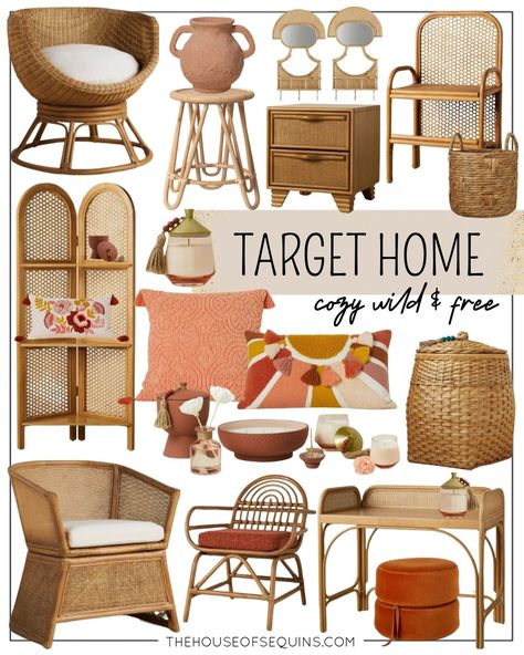 Target Opalhouse Jungalow, Eclectic Amazon Finds, Opalhouse Living Room Ideas, Opalhouse Jungalow Bedroom, Jungalow Decor Living Room, Jungalow Opalhouse, Target Jungalow, Target Room Decor, Mountain Bungalow