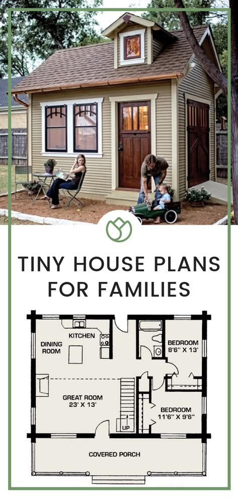 Tiny House One Floor Layout, Tiny Home Plans Cottage, Small House For Family Of 4, Tiny Home Layouts Floor Plans 2 Bedroom, Big Tiny House Floor Plans, Small Family Home Layout, Tiny House For Family Of 4 Floor Plans, Tiny House For Family Of 4, Tiny House Family Of 4