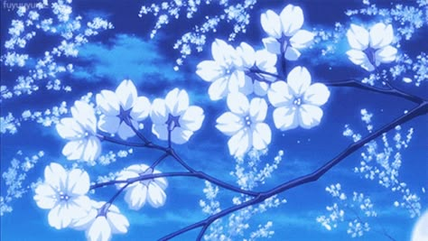 Butterfly Gif, Gif Background, Blue Flower Wallpaper, Animated Banners, Blue Banner, Flowers Gif, Banner Gif, Blue Anime, 다크 판타지