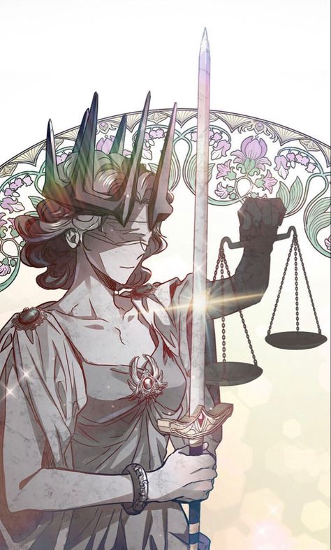 Justice Statue Drawing, Manwha Aesthetic, 다크 판타지, Celestial Art, God Art, Drawing Reference Poses, Fantasy Artwork, Pretty Art, Drawing Inspiration