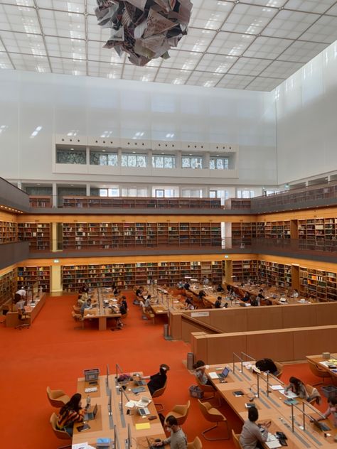 Berlin University Aesthetic, Germany University Aesthetic, Berlin Library, Berlin University, Pretty Library, Germany Aesthetic, Study Place, Things To, Germany Berlin