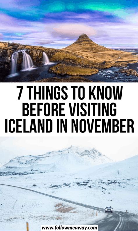 Iceland In August, Iceland In December, Iceland In November, November Weather, Winter Driving Tips, Visiting Iceland, December Travel, Iceland Food, Iceland Vacation