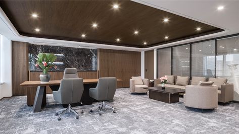 Beijing Hopson Capital Office – Jumbo Globe Ceo Office Interior Design, Enclosed Office, Private Office Design, Ceo Office Design, Principal Office, Interior Design Office Space, Big Office, Office Cabin Design, Executive Office Design