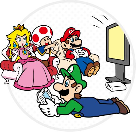 Nintendo Japan Launches New Website Explaining Wii U Features Through Mario Art Mario And Friends, Mario E Luigi, Mario And Princess Peach, Super Mario And Luigi, Super Mario 3d, Afrique Art, Princesa Peach, Mario Games, Mario Nintendo