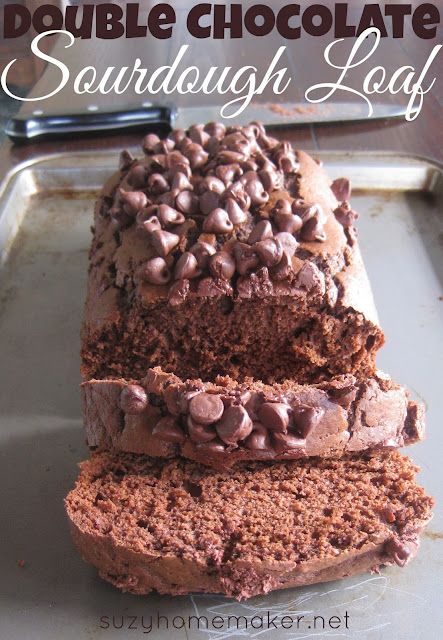 suzyhomemaker: double chocolate sourdough bread Chocolate Sourdough Bread, Chocolate Sourdough, Sourdough Loaf, Sourdough Bread Sandwiches, Dough Starter, Sourdough Sandwich, Sprouted Grains, Discard Recipes, Dough Recipes