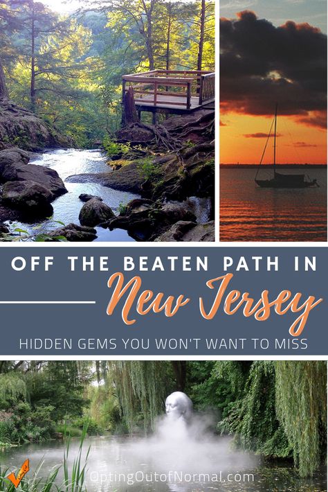 Yes, there are some quiet, less crowded places in New Jersey! We will share some things to do in New Jersey besides the popular and crowded Cape May, Atlantic City or Wildwood shore. If you're taking that bucket list road trip destination vacation to New Jersey, make sure you check out our list of roads less traveled. #newjersey #bucketlist #hiking #travel #vacation Fall In New Jersey, New Jersey Road Trip, Things To Do In Atlantic City New Jersey, New Jersey Bucket List, New Jersey Vacation, Jersey City New Jersey, Things To Do In New Jersey, Places In New Jersey, Wildwood New Jersey