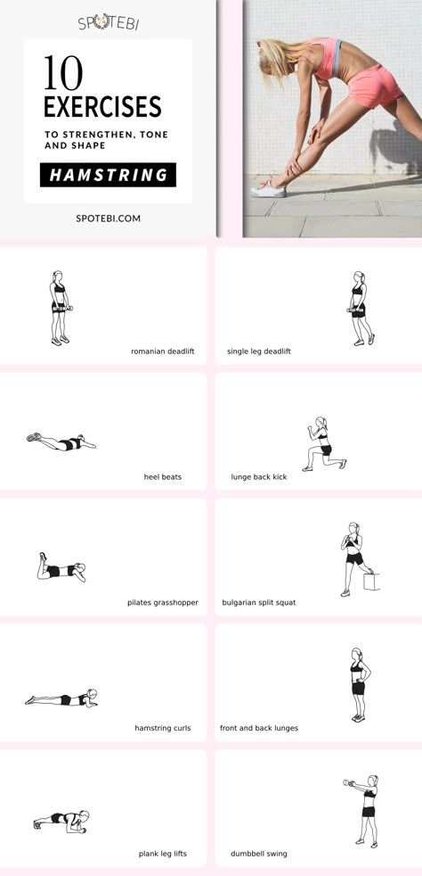 Body Weight Hamstring Workout, Tone Hamstrings Before And After, Strengthen Hamstrings And Glutes, Hamstring Toning Exercises, At Home Hamstring Curl, Exercises To Strengthen Hamstrings, Hamstring Focused Workout, Hamstring Workout No Equipment, Exercises For Hamstrings For Women