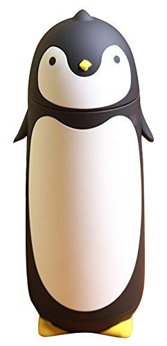 ChezMax Penguin Cartoon Stainless Steel Thermos Water Bot... https://smile.amazon.com/dp/B01C2QKD1K/ref=cm_sw_r_pi_dp_x_pRLwzbJPE7VJY Penguin Water Bottle, Fancy Water Bottles, Bike Water Bottle Holder, Coffee Flask, Penguin Cartoon, Steel Thermos, Thermos Water Bottle, Best Water Bottle, Stainless Steel Thermos